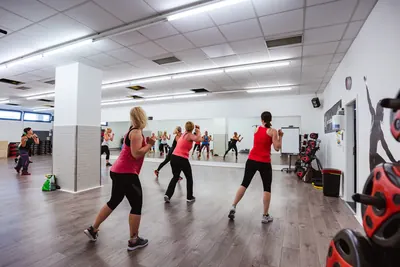 Zumba-Kurs im Kursraum